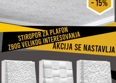 stiropor za plafon