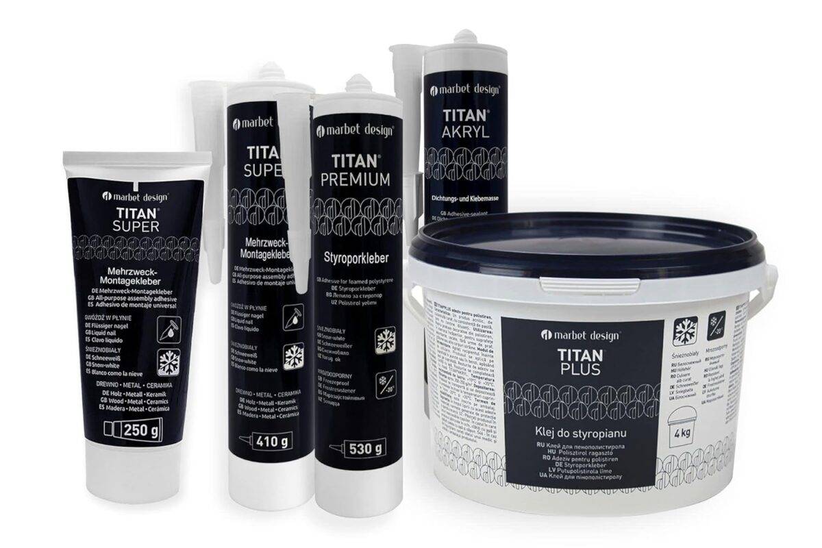 Savršeno lepljenje uz TITAN lepak za stiropor